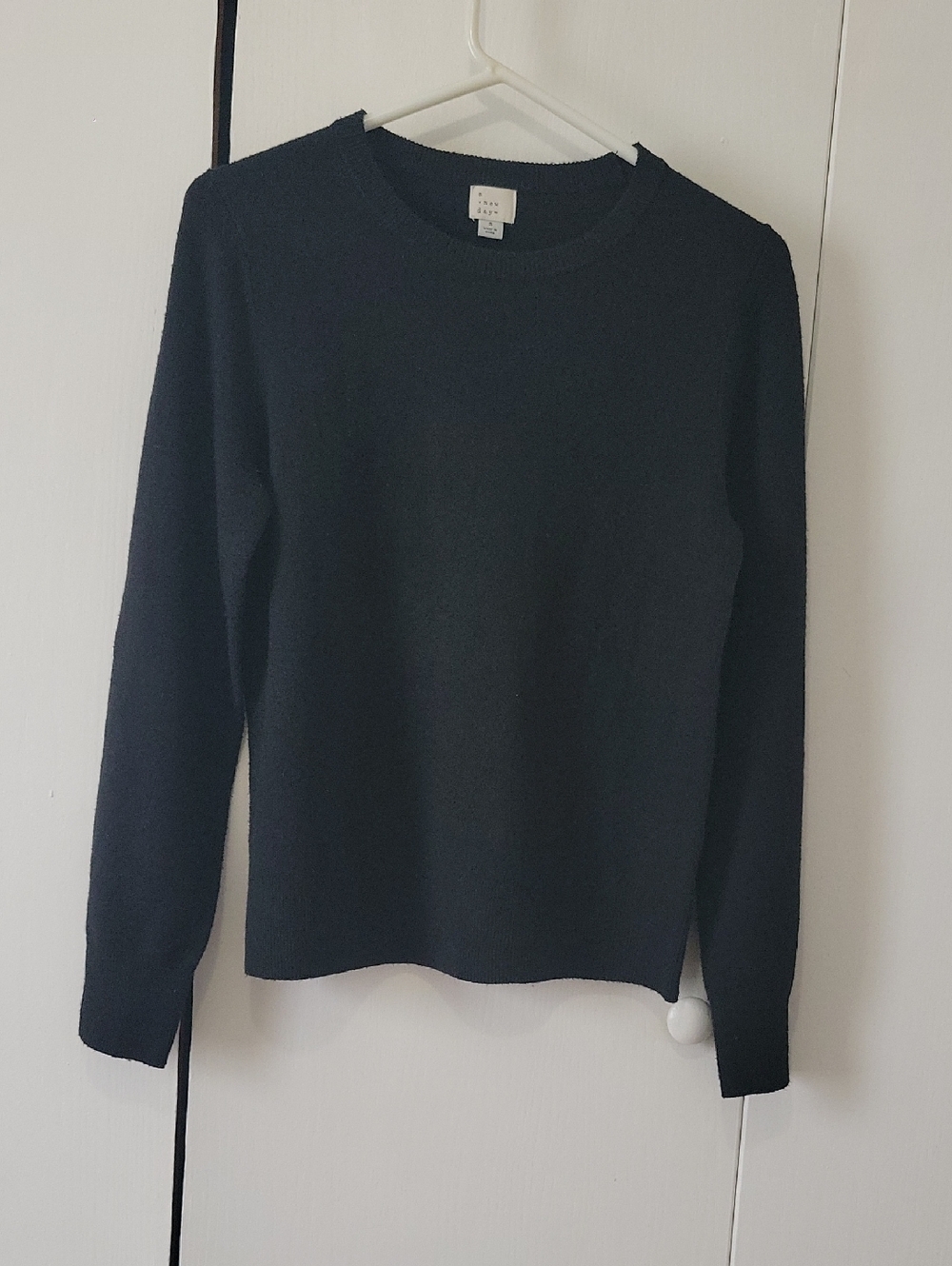 a new day Black Crewneck Men's Sweater